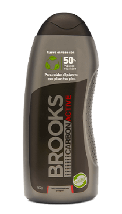 Desodorante para pies Brooks Carbon Active Talco